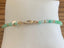 Green Chrysoprase Beaded Bracelet in 14K Gold